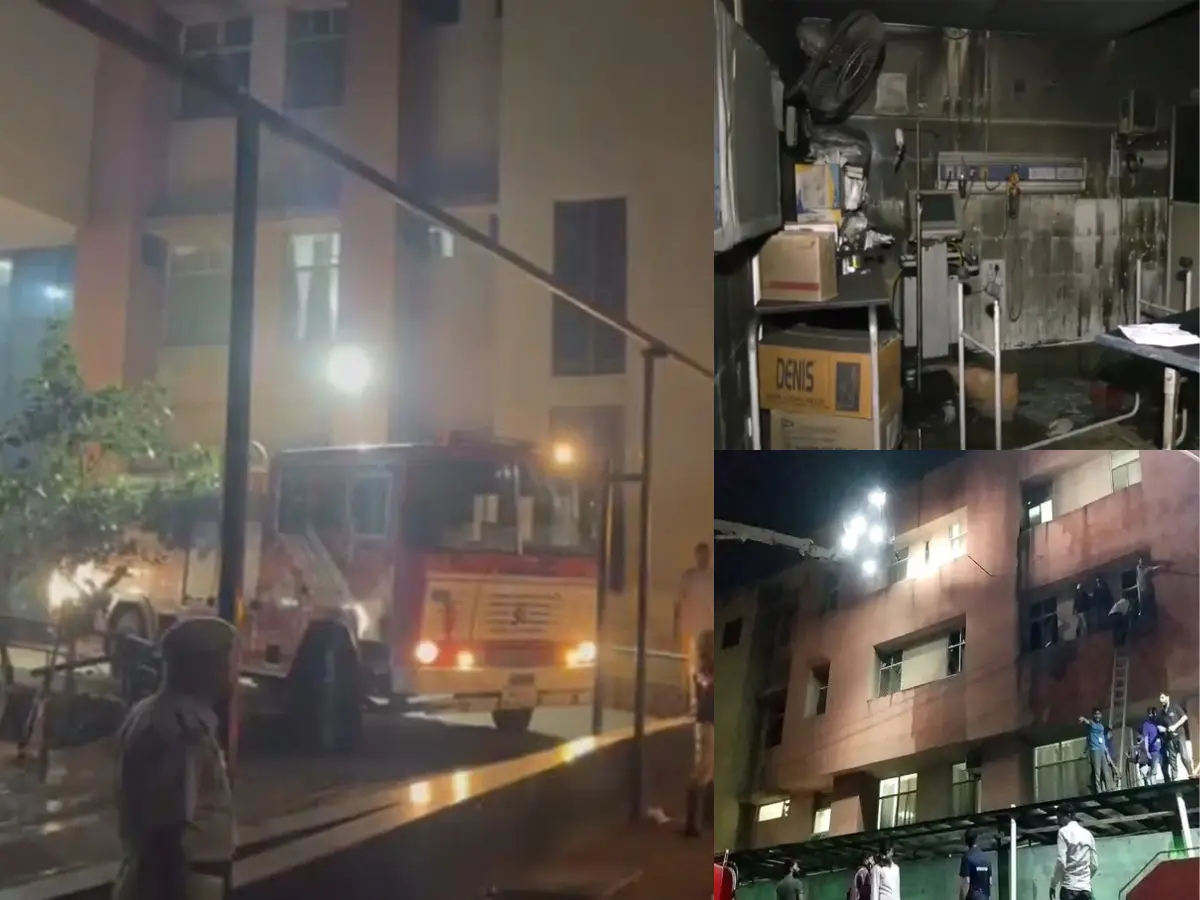 Fire at Jaipur's SMS hospital kills 6 ICU patients, 5 critically injured; outrage over safety lapses Fire at Jaipur's SMS hospital kills 6 ICU patients, 5 critically injured; outrage over safety lapses