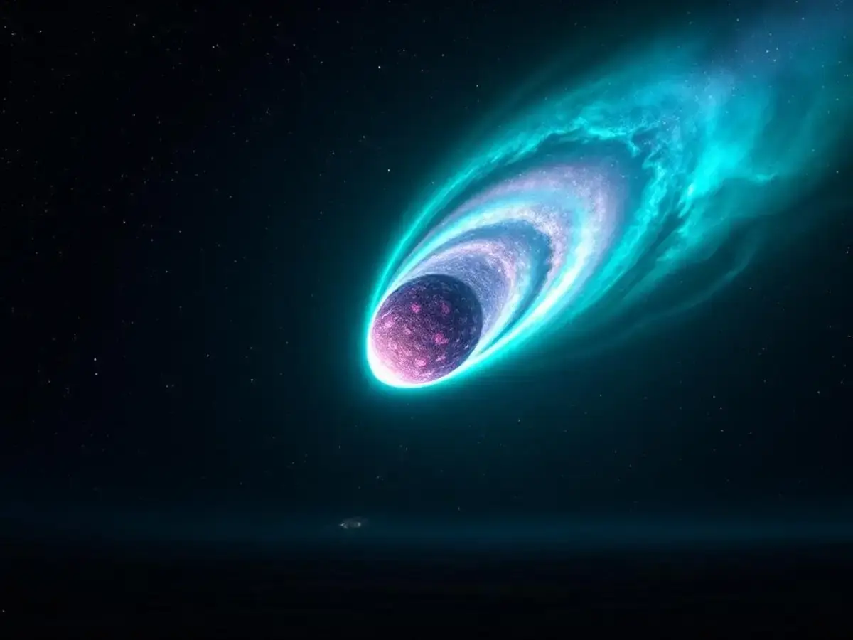 Understanding Speed of Light vs. Comet Speed