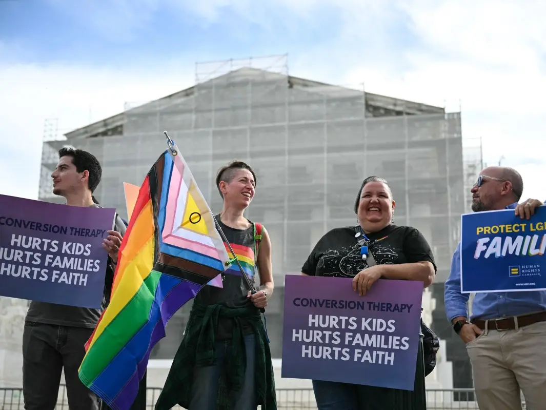 US Supreme Court hears challenge to 'conversion therapy' ban for minors US Supreme Court hears challenge to 'conversion therapy' ban for minors