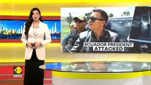Ecuador: Rocks, Projectiles Thrown at Daniel Noboa's Motorcade; Noboa Escapes Unharmed