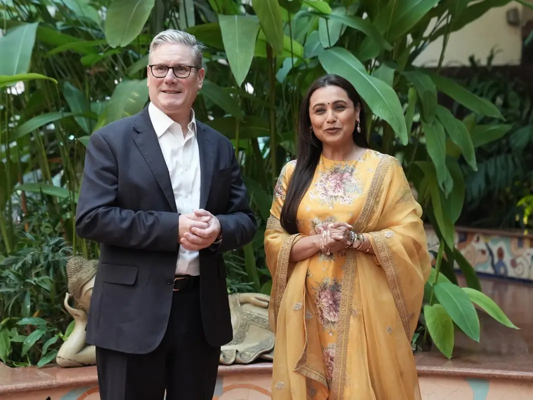 Yash Raj Films to shoot three films in the UK, PM Starmer announces after meeting studio CEO, Rani Mukerji Yash Raj Films to shoot three films in the UK, PM Starmer announces after meeting studio CEO, Rani Mukerji