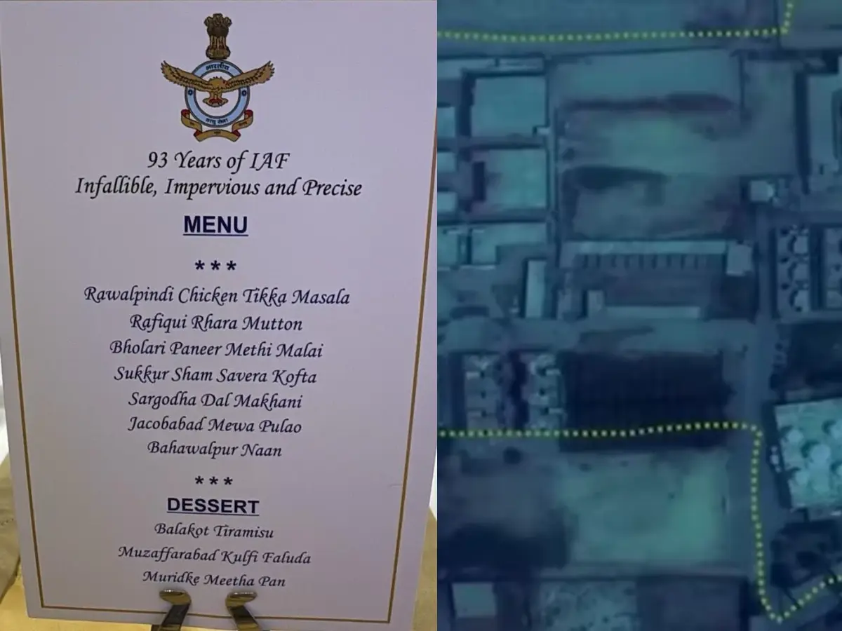 Rawalpindi Chicken Tikka to Balakot Tiramisu: Indian Army officer shares menu naming dishes after terror targets hit during Op Sindoor Rawalpindi Chicken Tikka to Balakot Tiramisu: Indian Army officer shares menu naming dishes after terror targets hit during Op Sindoor