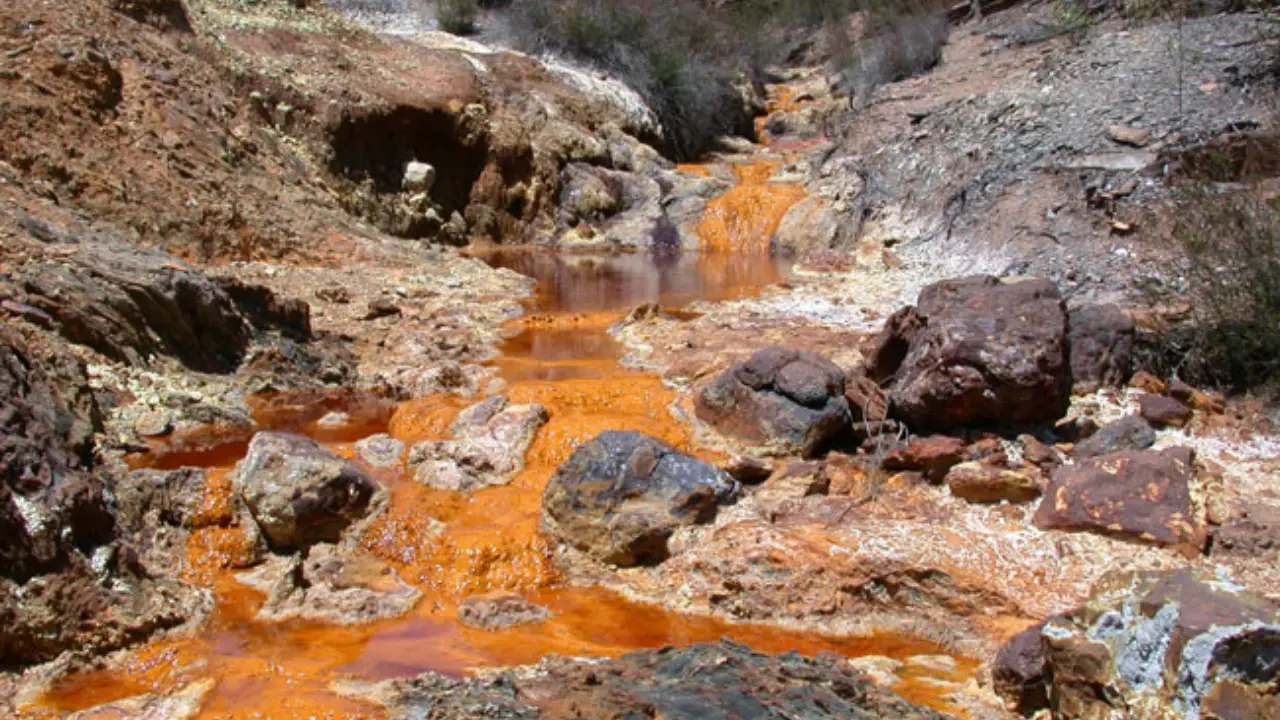 Acid mine drainage and water pollution