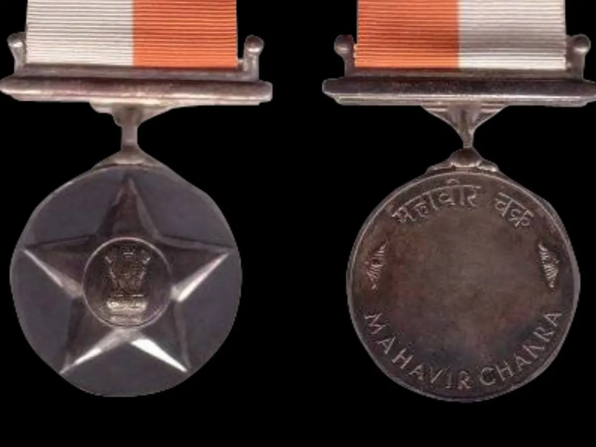 Second in Wartime Precedence: Maha Vir Chakra
