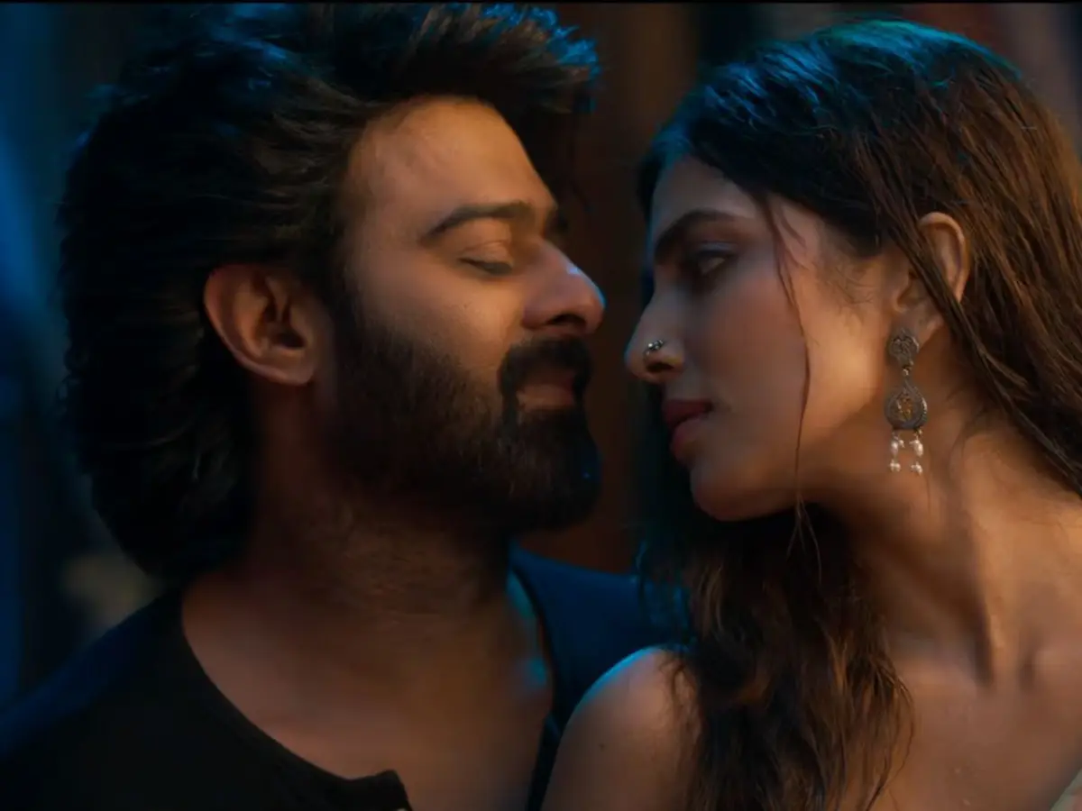 Prabhas & Malavika Mohanan in The Rajasaab