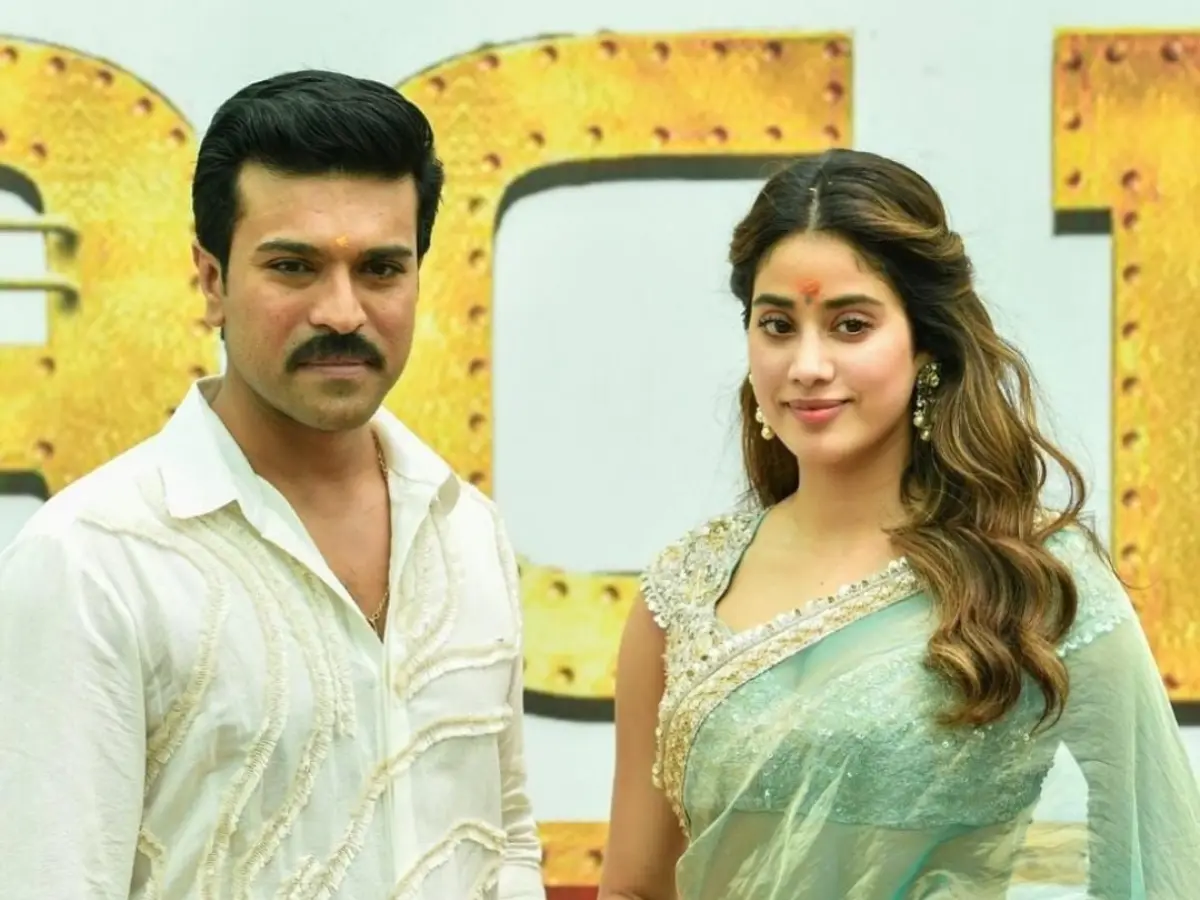 Ram Charan & Janhvi Kapoor in Peddi