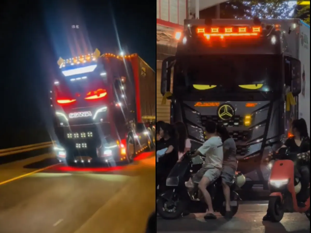 Trucks in China have been giving the side-eye since 2010, thanks to 'truck personality' culture