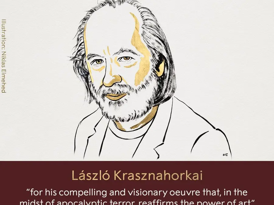 Nobel Prize in Literature goes to Hungary's Laszlo Krasznahorkai Nobel Prize in Literature goes to Hungary's Laszlo Krasznahorkai