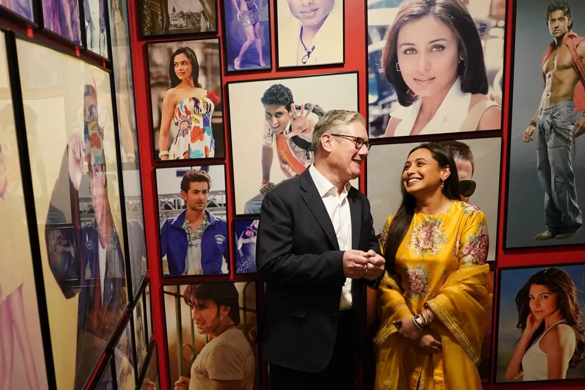 'Shah Rukh winning everywhere': UK PM Keir Starmer looks awestruck watching DDLJ song during his visit to Yash Raj Films studios