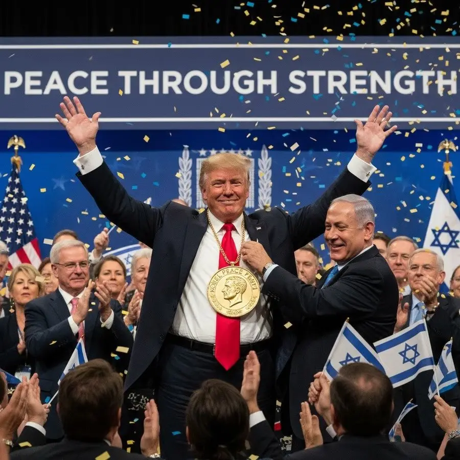 'Give Donald Trump the Nobel Peace Prize': Netanyahu's big shoutout for US president