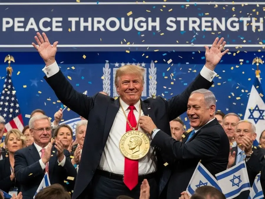 'Give Donald Trump the Nobel Peace Prize': Netanyahu's big shoutout for US president 'Give Donald Trump the Nobel Peace Prize': Netanyahu's big shoutout for US president