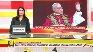 Pope Leo XIV condemns clickbait, calls for ethical journalism