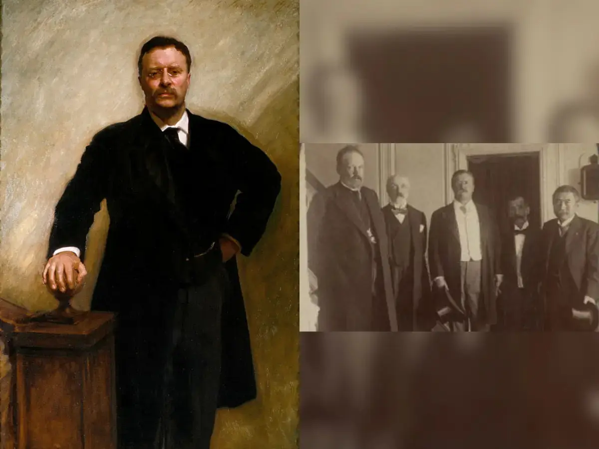US President Theodore Roosevelt - 1906 winner of Nobel Peace Prize