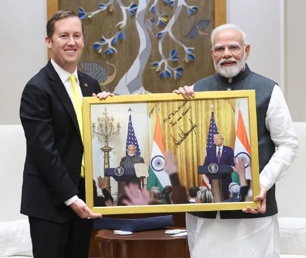 US Ambassador-designate Sergio Gor discusses trade, defence, critical minerals during Delhi meetings