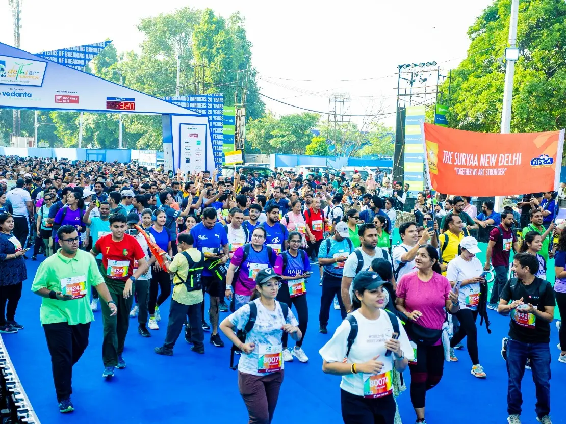 Before sunrise, a city in motion: How Delhi woke up through 40,500 runners at VDHM 2025 Before sunrise, a city in motion: How Delhi woke up through 40,500 runners at VDHM 2025