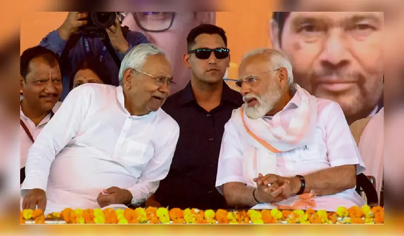 Bihar elections: NDA finalises seat-sharing deal, BJP and JDU to contest 101 seats each Bihar elections: NDA finalises seat-sharing deal, BJP and JDU to contest 101 seats each