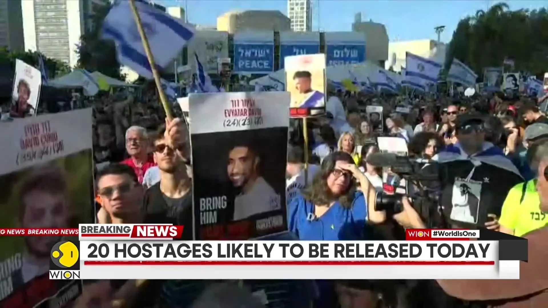 Hostages Release As Per President Trump's Gaza Peace Plan