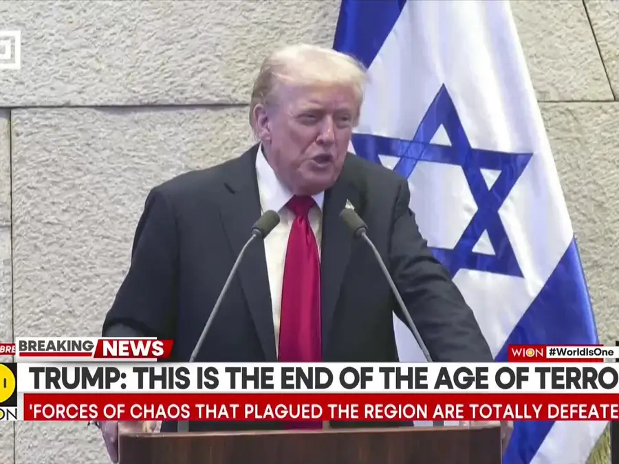  'This Painful Nightmare Is Over,' Trump Says In Knesset Speech