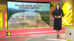 Flood Hits China’s Yellow River After Heavy Rain 