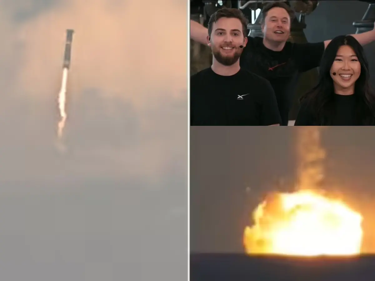 SpaceX launches Starship for 11th test flight - It lifts off, separates and crashes into Indian Ocean...