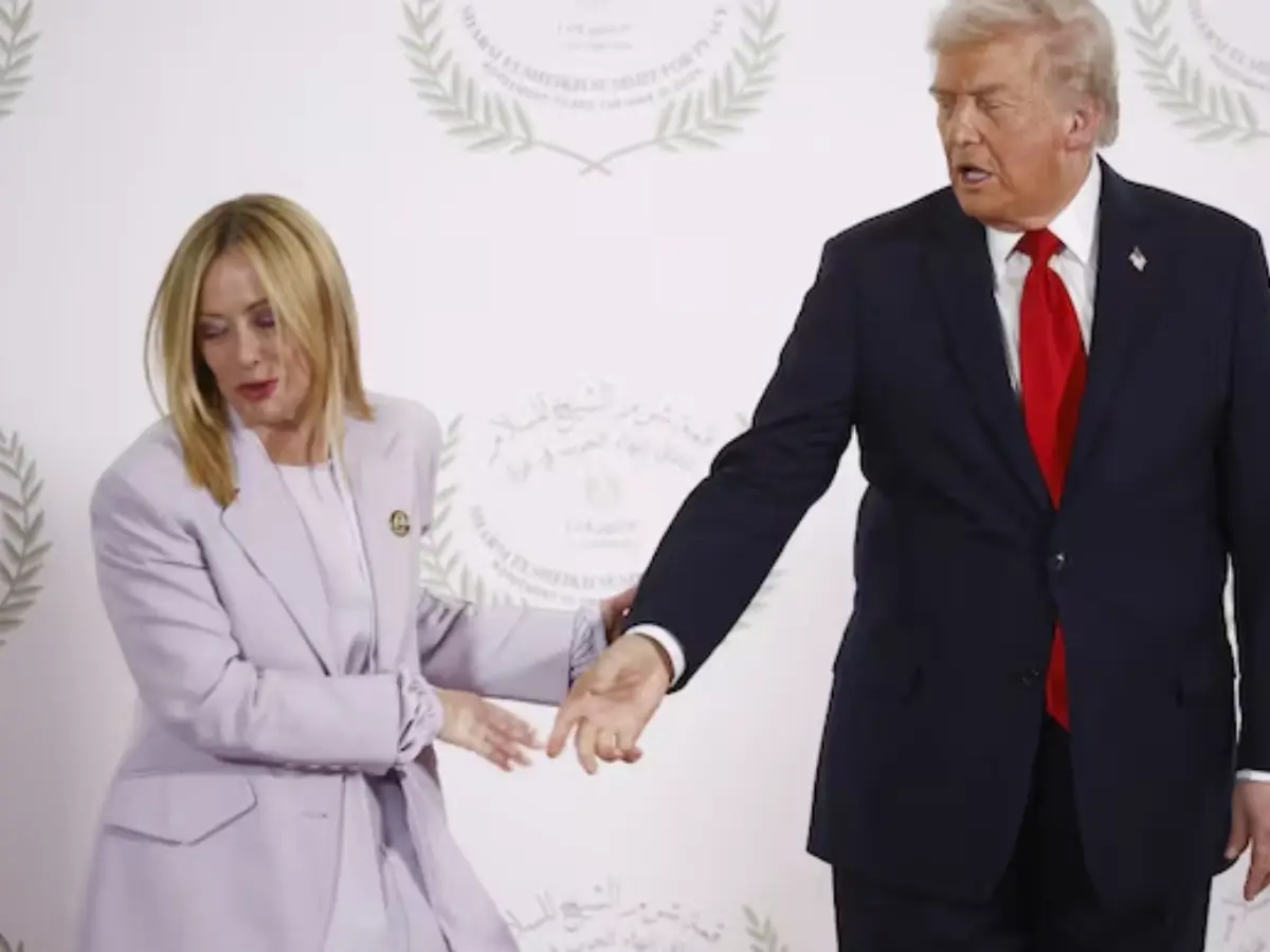 Trump calls Italian PM Meloni 'so beautiful' at Gaza Peace Summit, then quips 'I'm not allowed to say it...' Trump calls Italian PM Meloni 'so beautiful' at Gaza Peace Summit, then quips 'I'm not allowed to say it...'