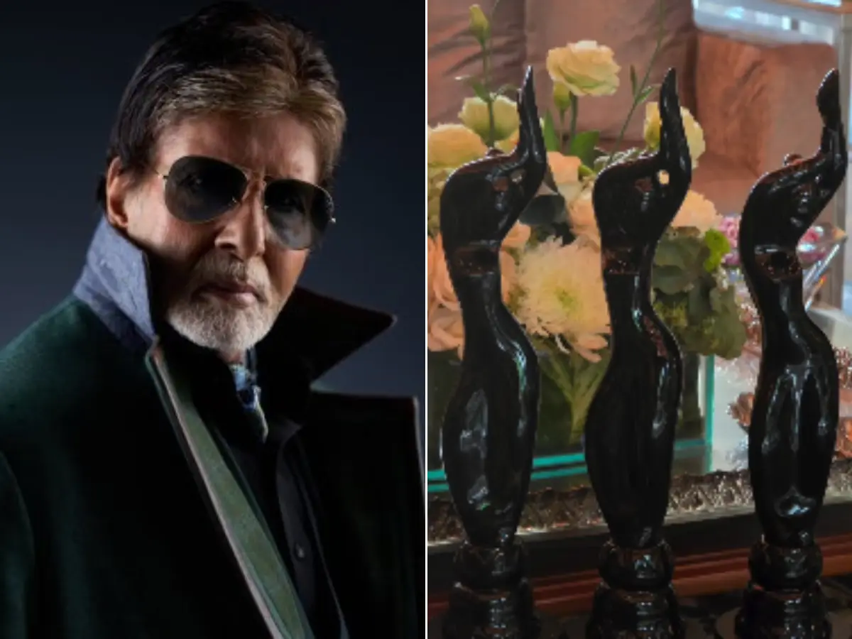 Amitabh Bachchan pens an emotional note as family wins 3 Filmfare Awards in a single night