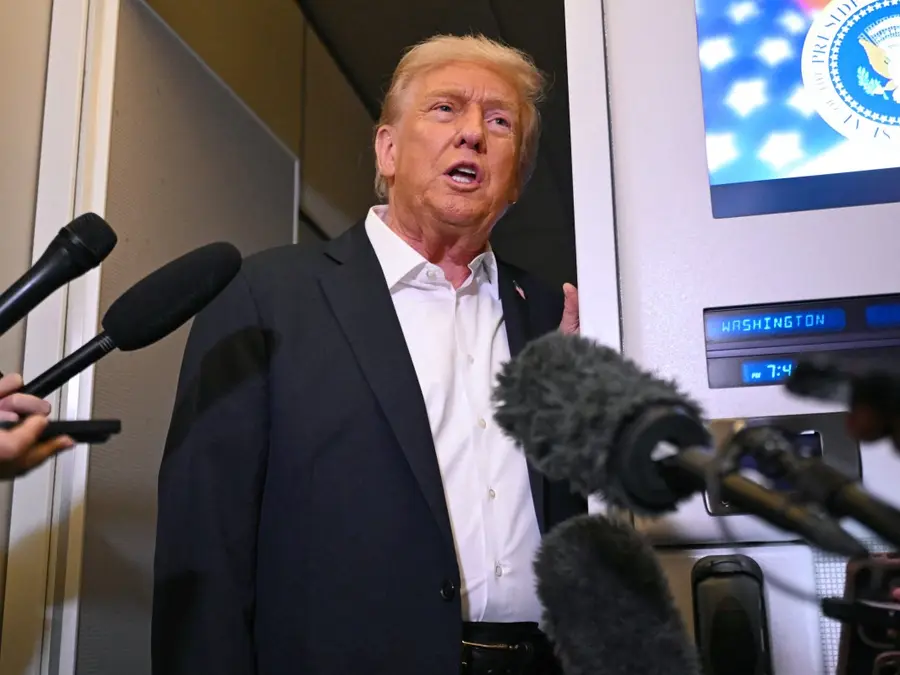 Trump casts doubt on Palestinan statehood saying, "We'll have to see"