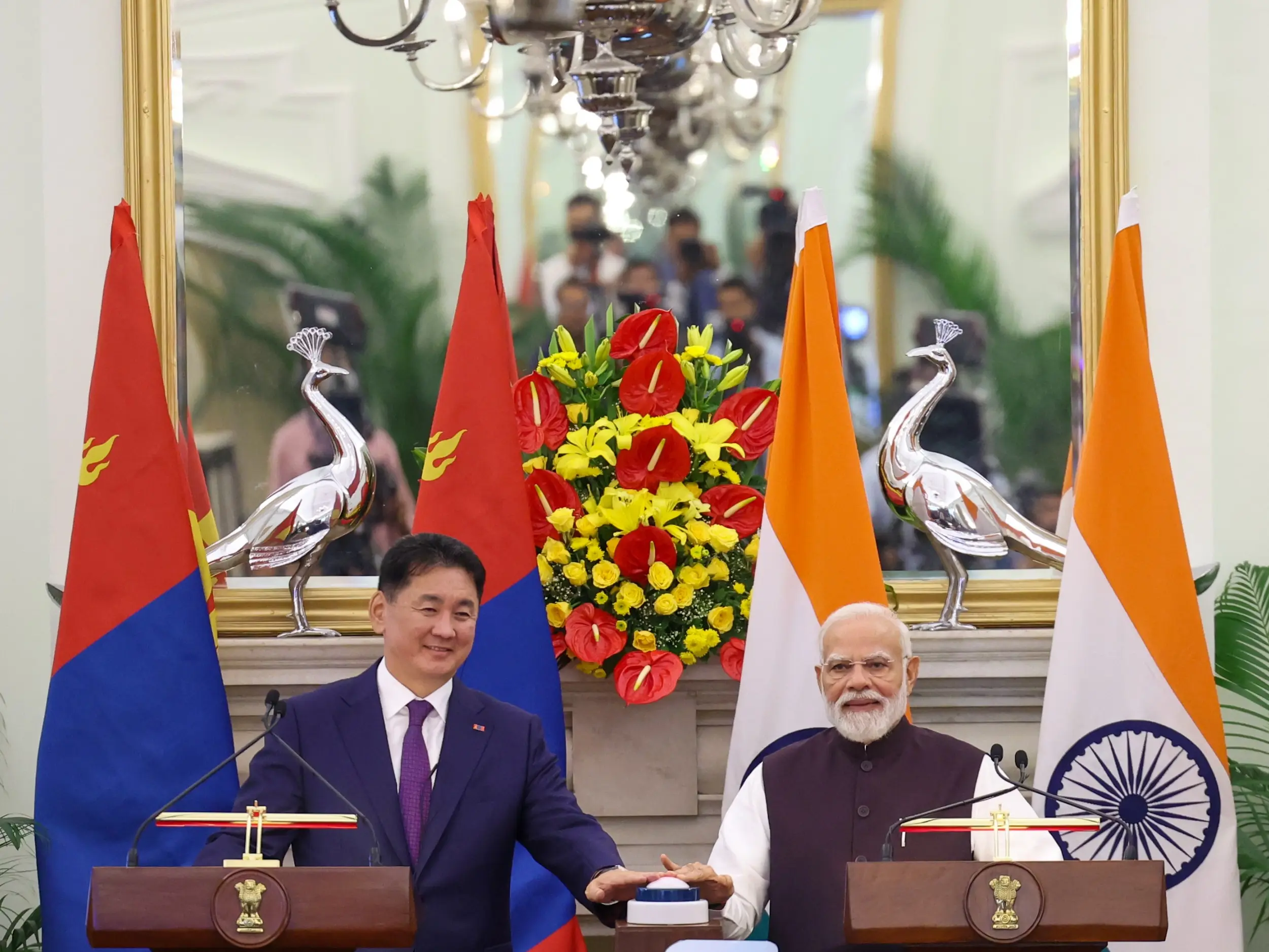 India, Mongolia boost defense, Buddhist ties with relics, Sanskrit teacher plans India, Mongolia boost defense, Buddhist ties with relics, Sanskrit teacher plans