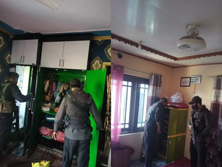 Srinagar Police conducts raids on residences of terrorist associates linked with banned organisations