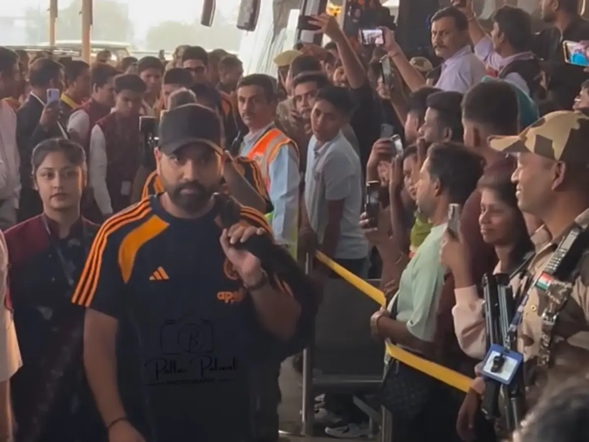 Watch: Virat-Rohit spotted at airport as Team India departs for Australia white-ball tour