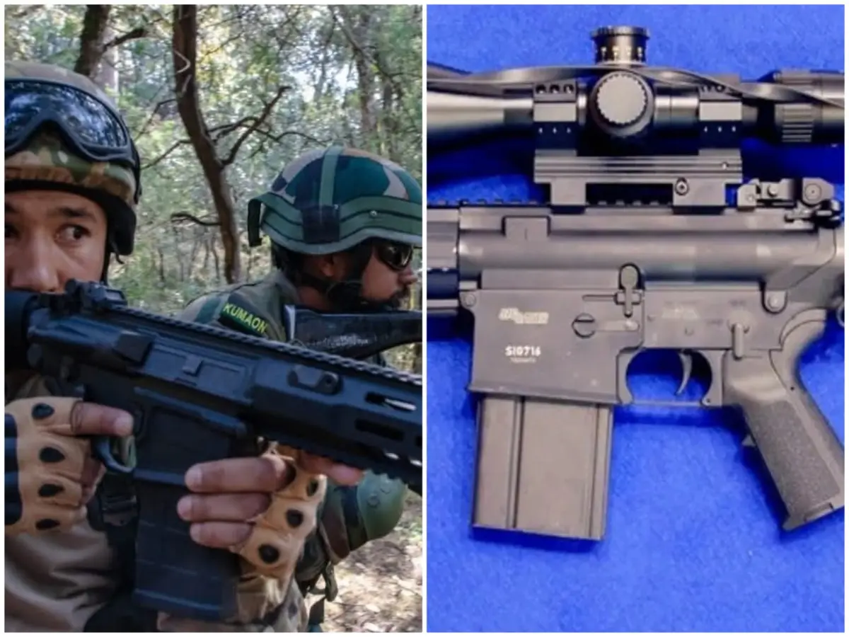 What is SIG 716 assault rifle? India signs Rs 659-crore defence deal to equip with night sights