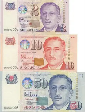 5. Singapore Dollar (SGD)