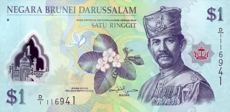 6. Brunei Dollar (BND)
