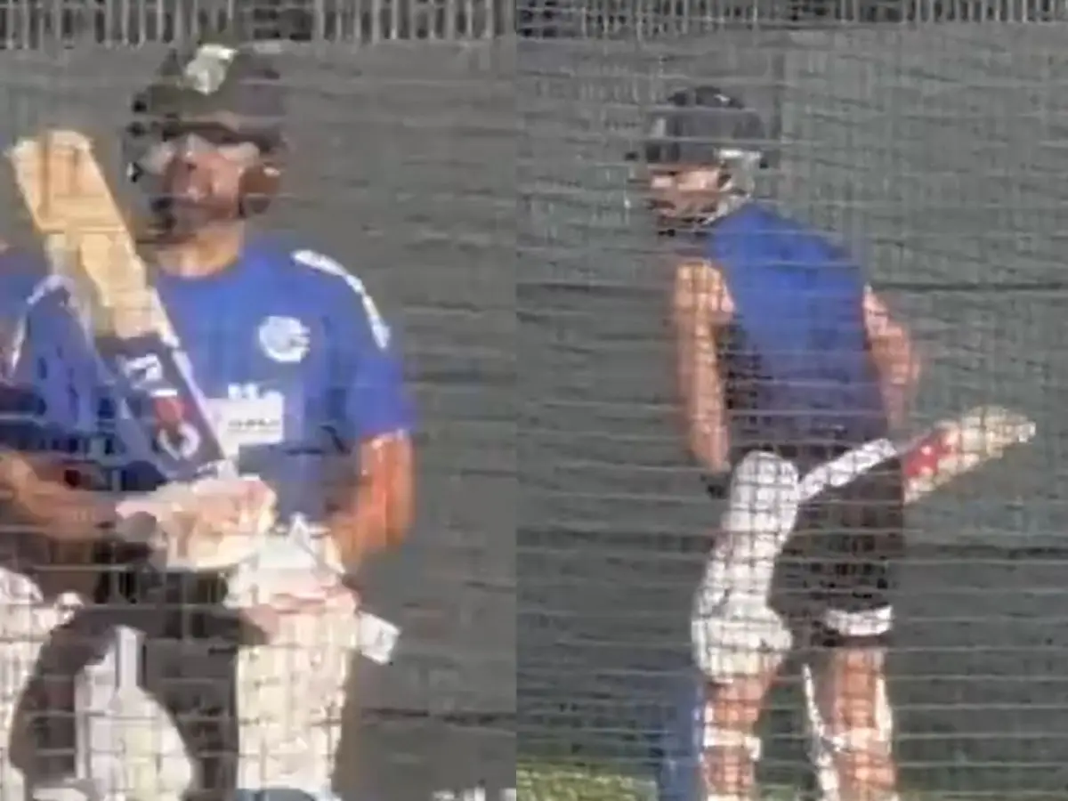 IND vs AUS 2025: Virat, Rohit practice together in nets ahead of first ODI - WATCH