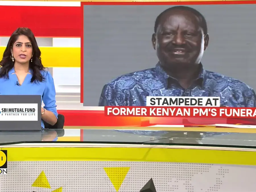 Chaos as crowds rush to view former Kenya PM Odinga's coffin, dozens injured