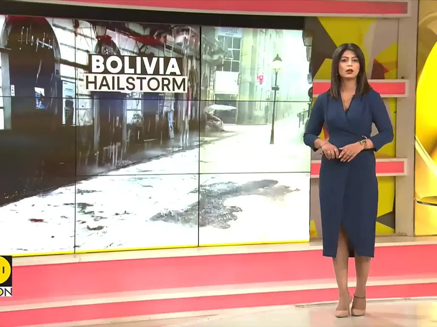 Bolivia: Powerful Storm Floods Streets in Southern Bolivia's Tarija