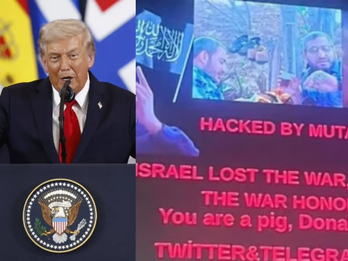 ‘F*** Trump, Free Palestine’: Canada, US airports hacked to show anti-Israel messages - Is Hamas responsible?