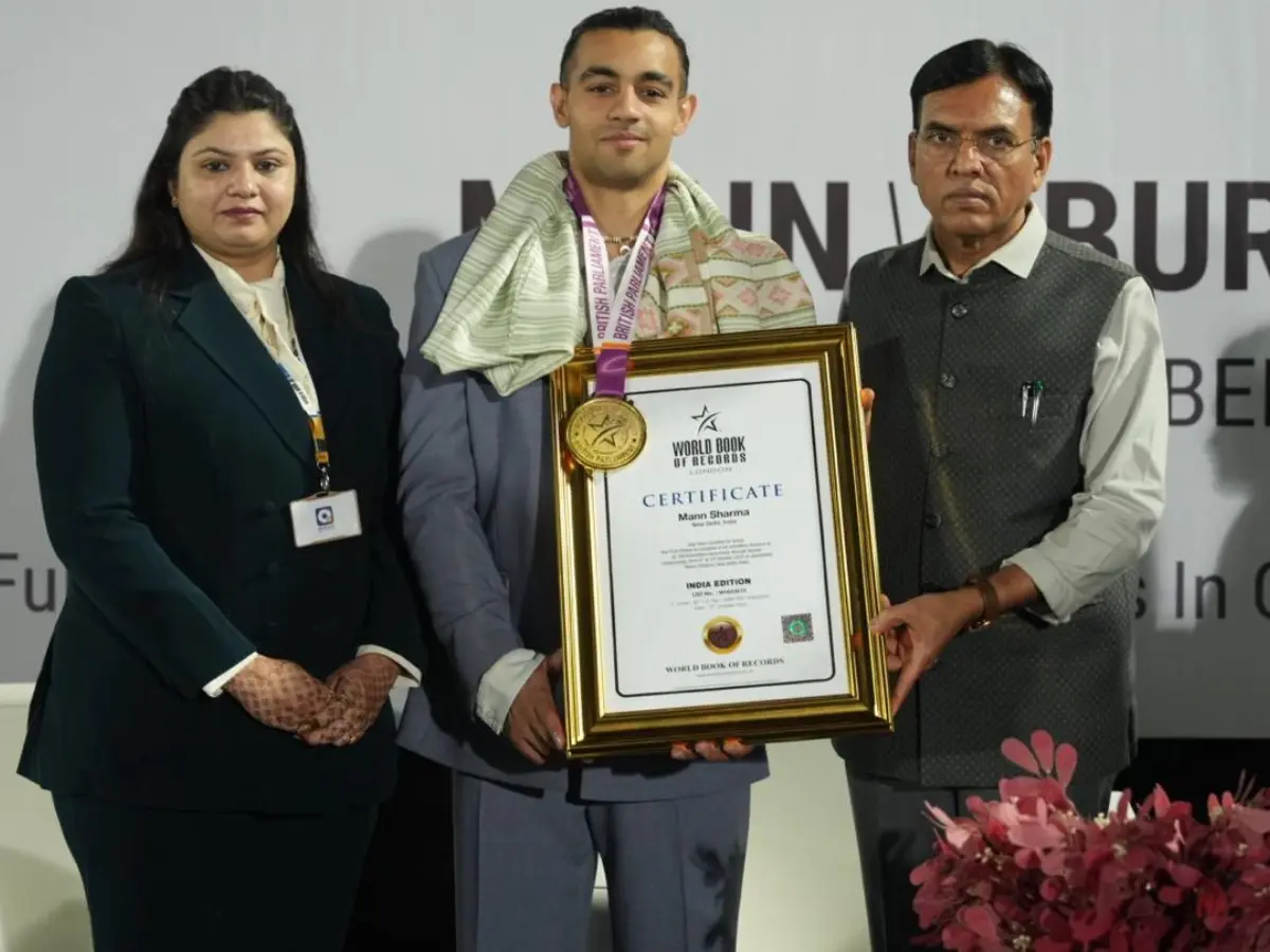India's Mann Sharma sets new broad burpees marathon world record, covering 42km India's Mann Sharma sets new broad burpees marathon world record, covering 42km