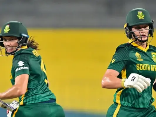 Women's ODI World Cup 2025: Laura Wolvaardt, Tazmin Brits help South Africa overcome Sri Lanka and rain Women's ODI World Cup 2025: Laura Wolvaardt, Tazmin Brits help South Africa overcome Sri Lanka and rain