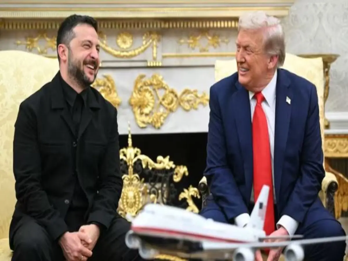 Zelensky's 'very stylish' jacket earns compliment from Trump, WATCH viral video