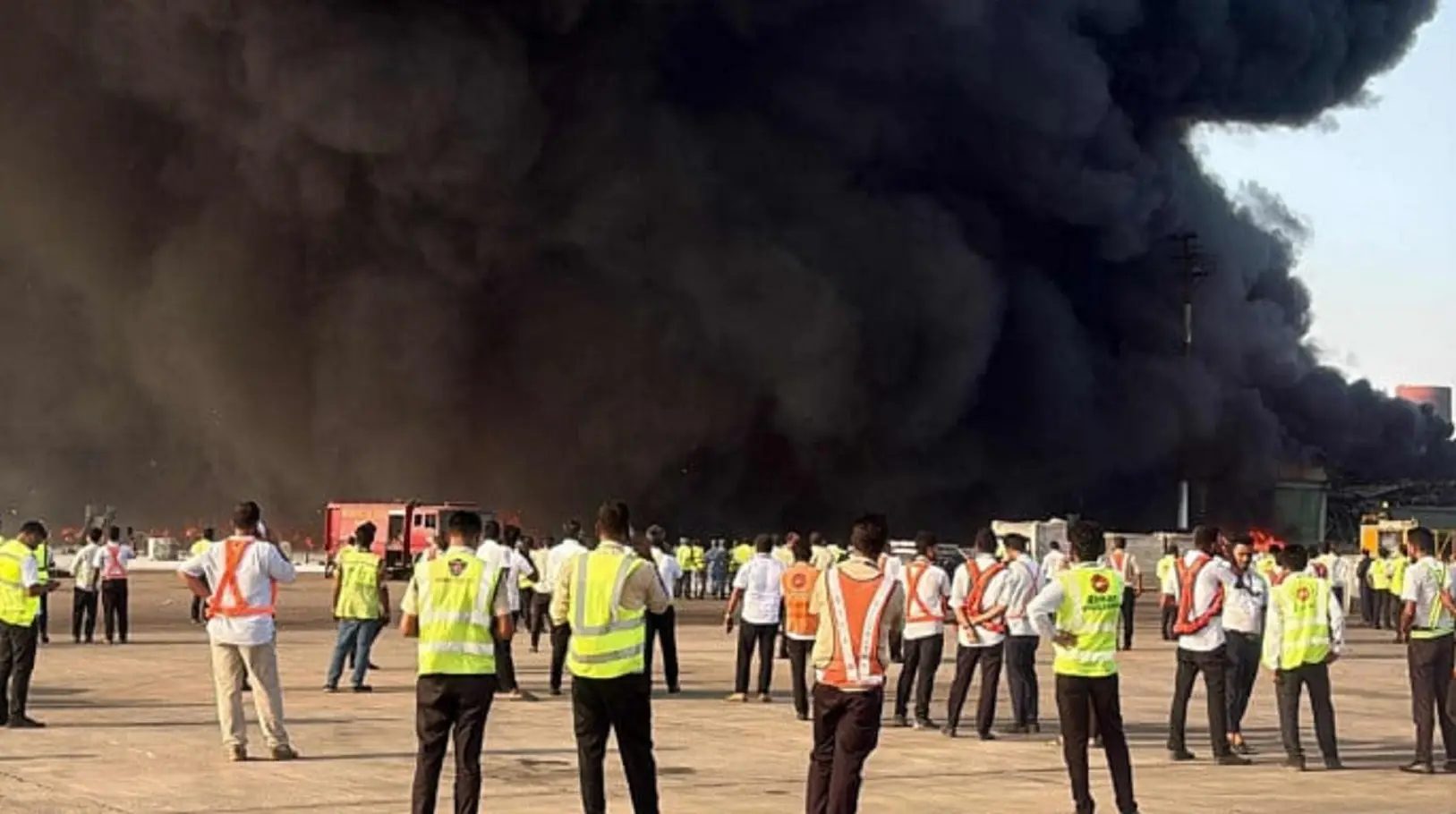 Massive fire breaks out at Dhaka’s international airport; all flight operations suspended