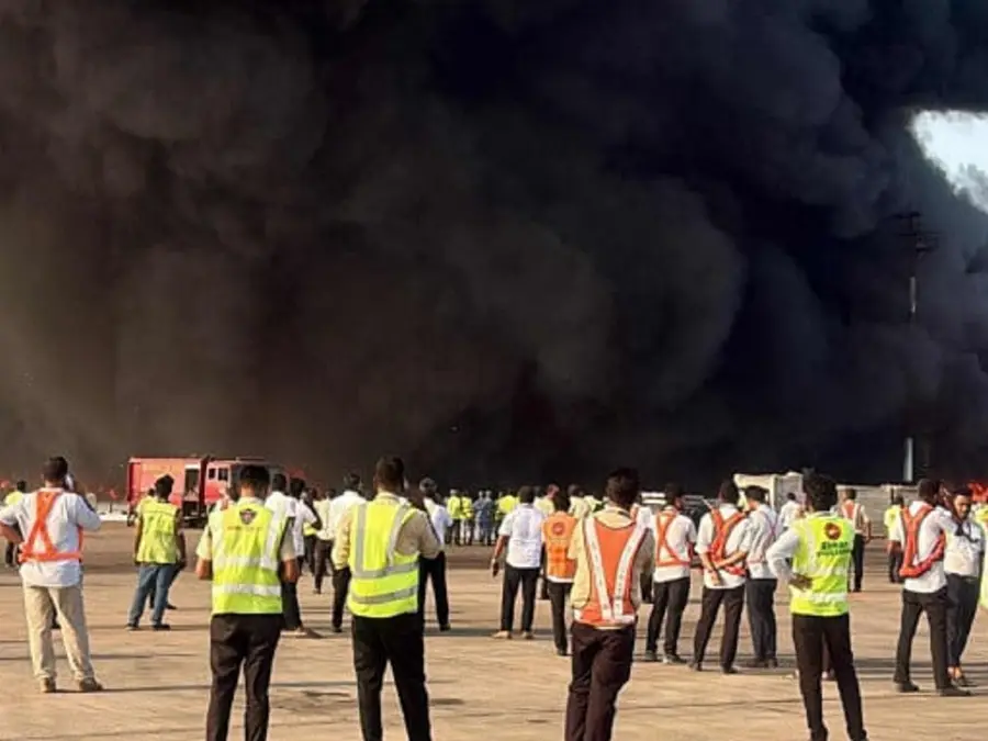 Massive fire breaks out at Dhaka’s international airport; all flight operations suspended