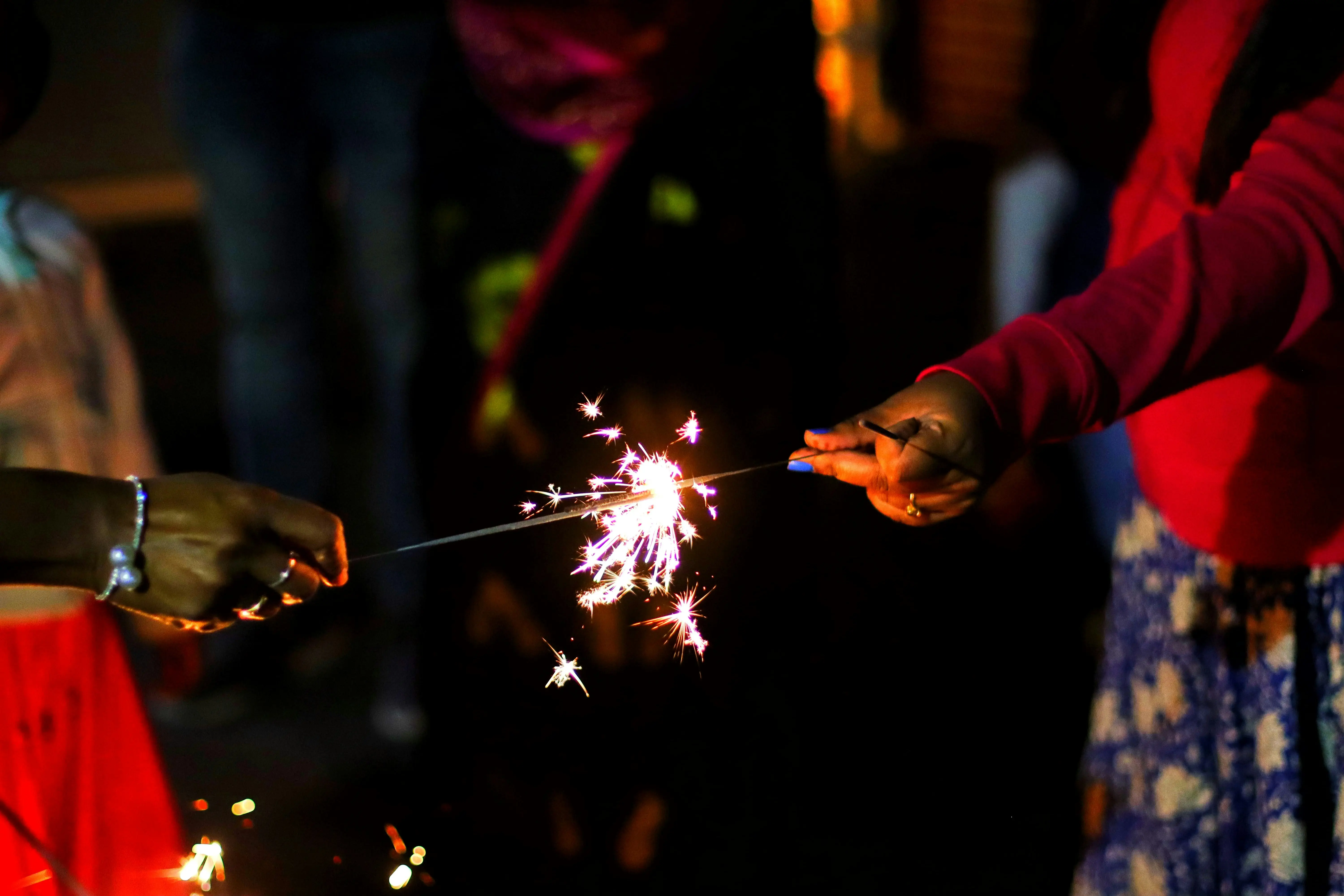 4. Bursting firecrackers