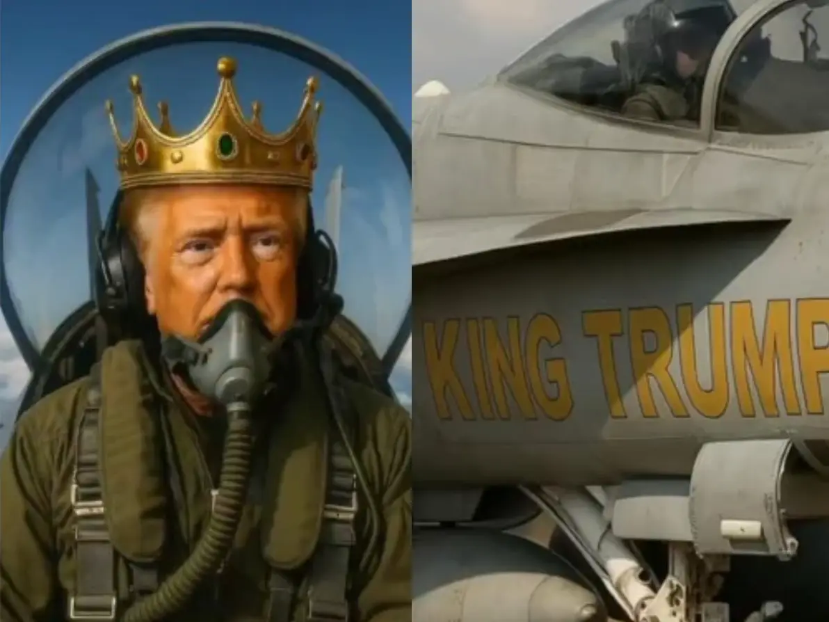 ‘King Trump’: Trump shares AI-generated video mocking protestors amid ‘No Kings’ protests ‘King Trump’: Trump shares AI-generated video mocking protestors amid ‘No Kings’ protests