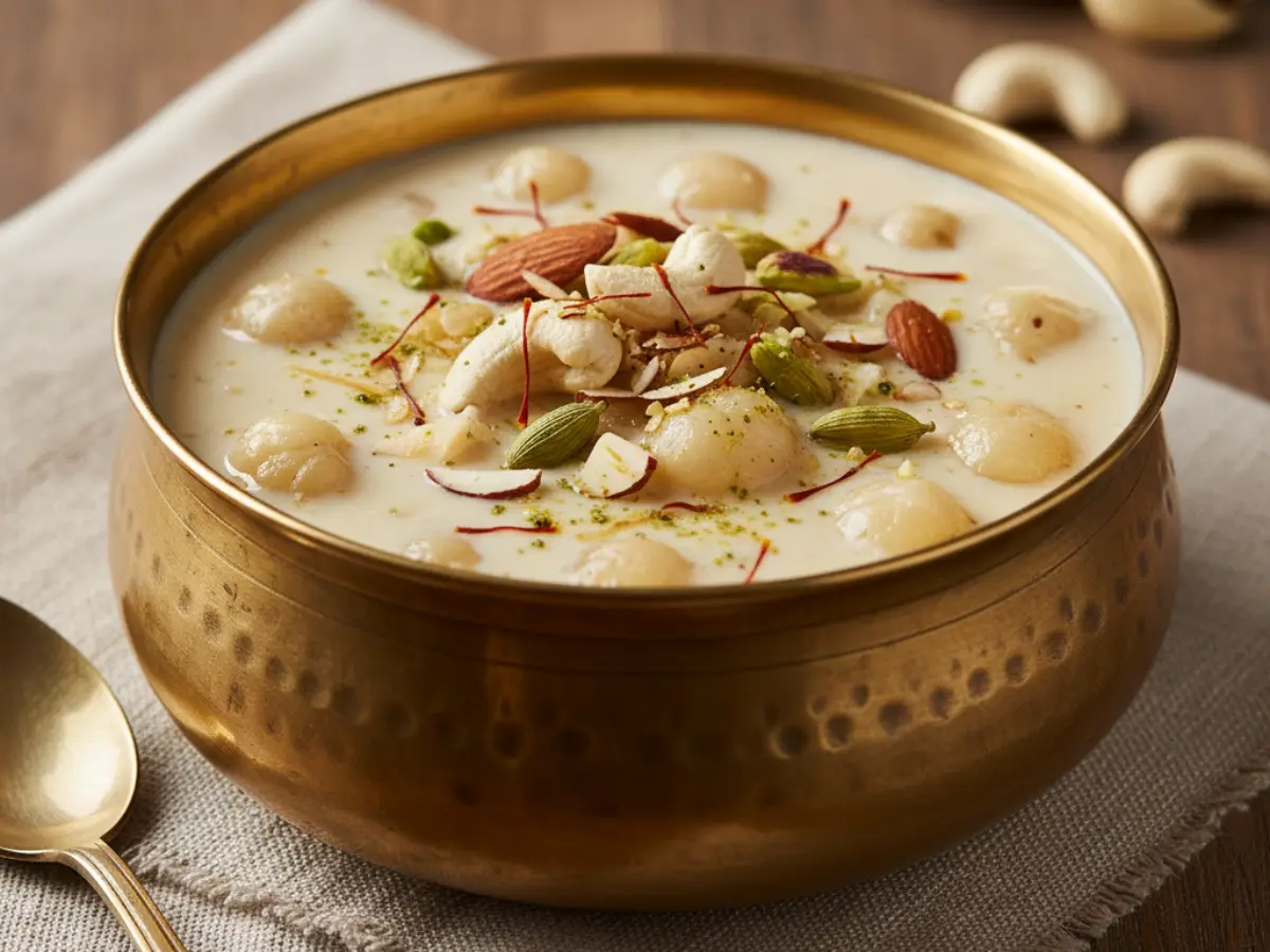 Foxnut (Makhana) Pudding