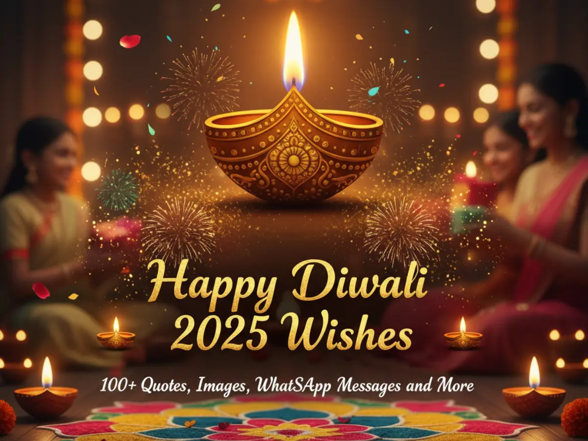 Happy Diwali 2025 wishes: 100+ quotes, images, WhatsApp messages and more Happy Diwali 2025 wishes: 100+ quotes, images, WhatsApp messages and more