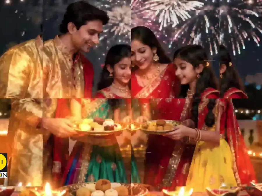 Indian Air Force Jets Light Up Sky for Diwali Wishes! 