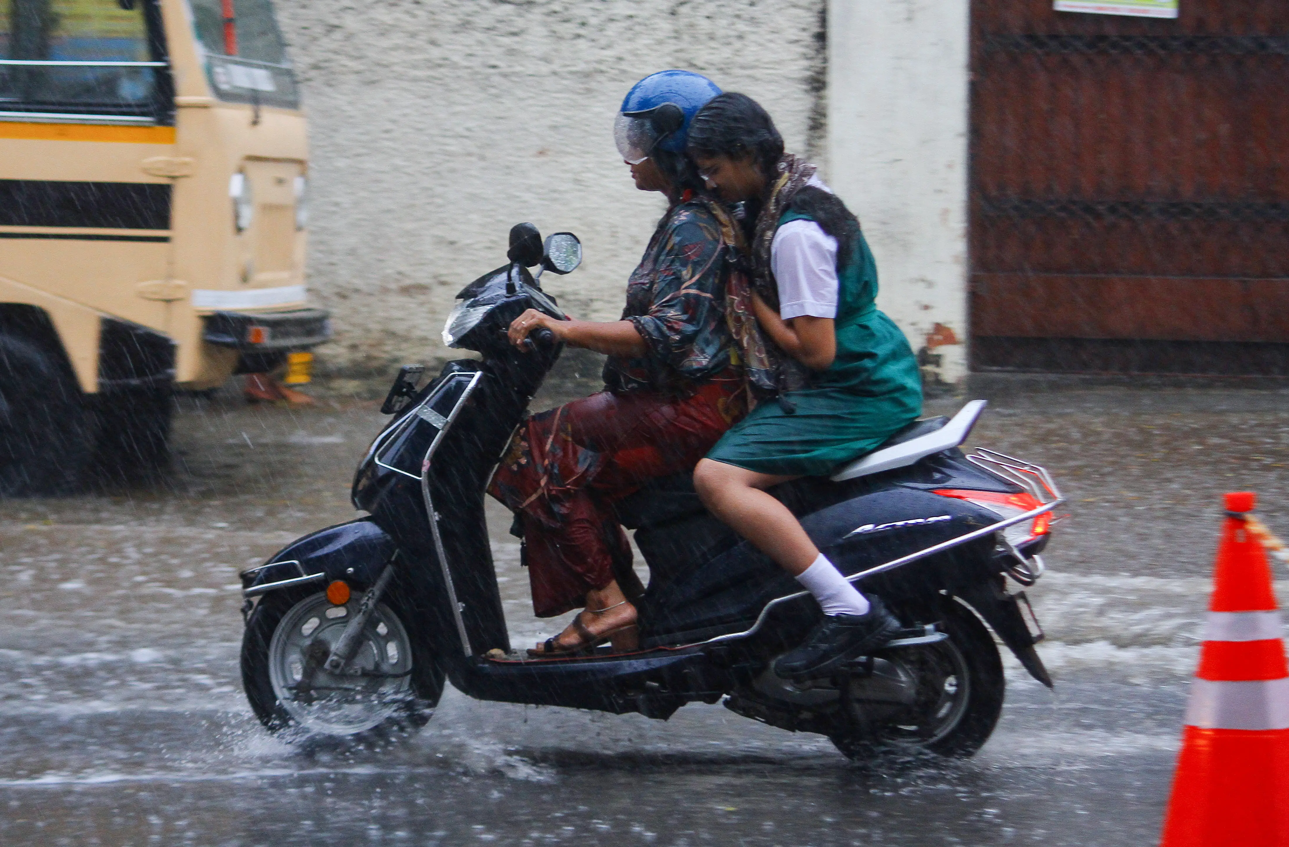 Diwali in Chennai disrupted by torrential rain; roads and airport flooded | WATCH