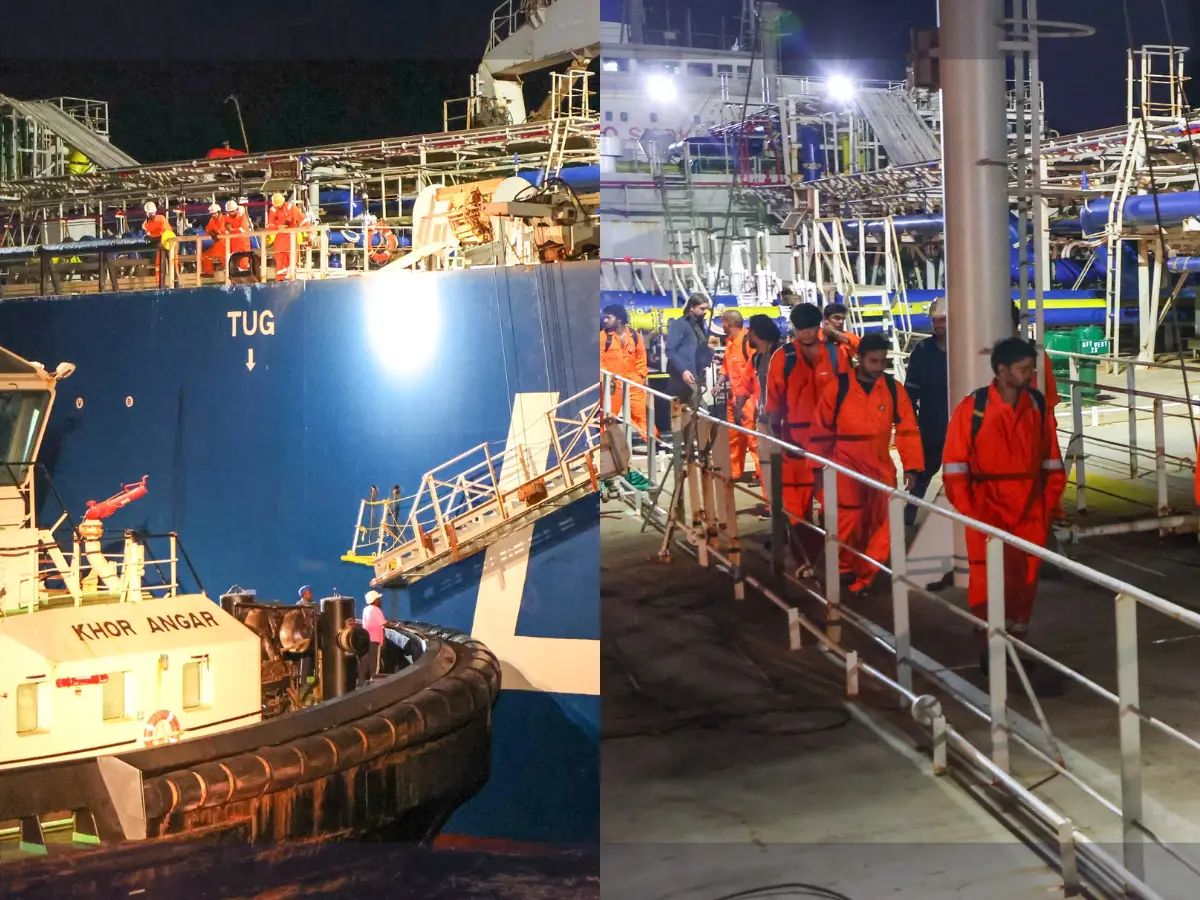 Mystery explosion hits LPG tanker MV Falcon near Aden; 23 Indians rescued, 2 crew member missing Mystery explosion hits LPG tanker MV Falcon near Aden; 23 Indians rescued, 2 crew member missing