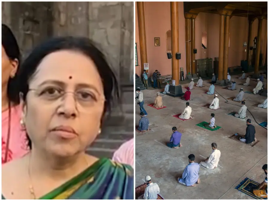 BJP's Medha Kulkarni ‘purifies’ spot at Pune’s Shaniwarwada fort where women offer namaz, calls it ‘not a mosque’
